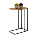 Side table of Toronto metal frame and wooden table top