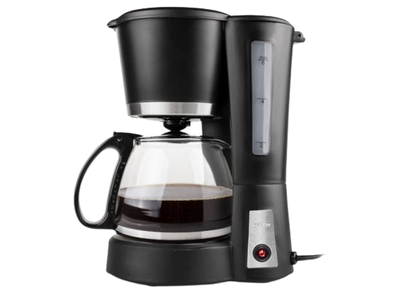 Cafetera - Compacta con solo 550 W - Volumen 0,6 litros