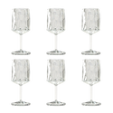 Copas de vino Koziol - 1 o 6 piezas de copa super - 200 ml (Vino blanco)