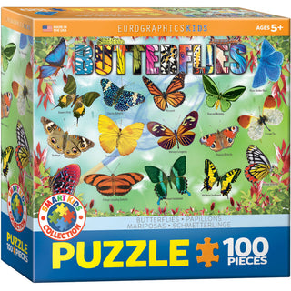Puzzle - Mariposas - 100 piezas